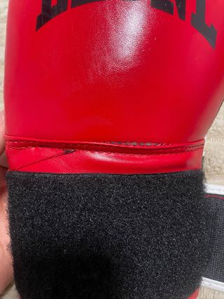 Guantes Boxeo Leone 10oz Rojos