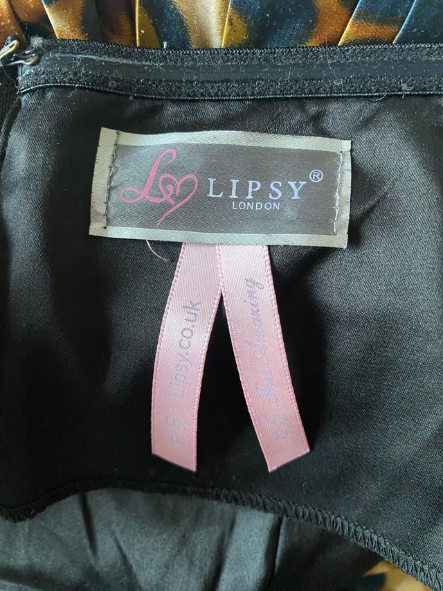 Vestido Lipsy London Leopardo