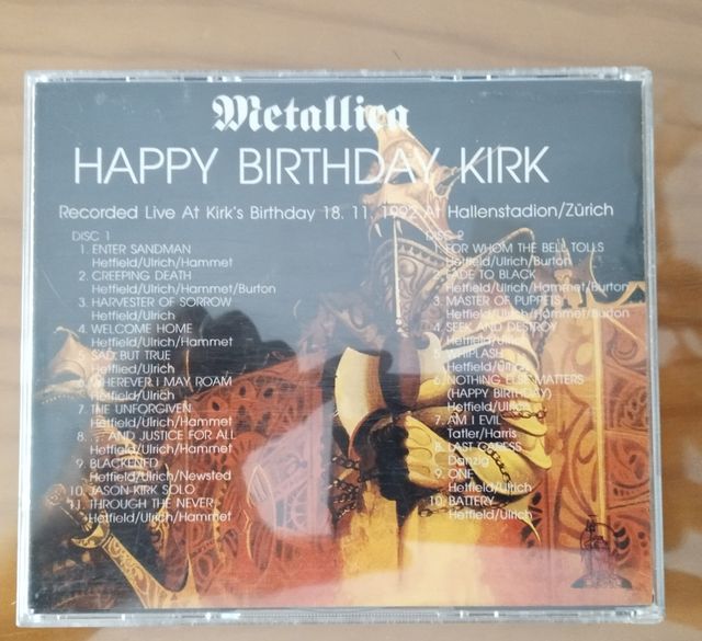 Metallica Happy Birthday Kirk 2CD