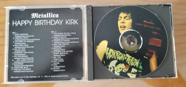 Metallica Happy Birthday Kirk 2CD