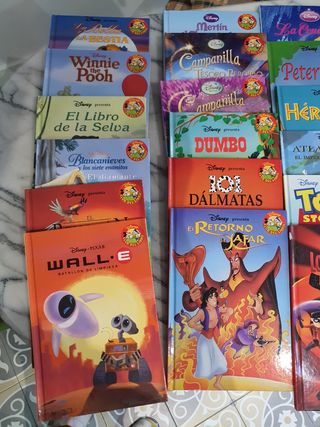 35 Cuentos Disney. Salvat. Bambi, Pinocho, Aladdin