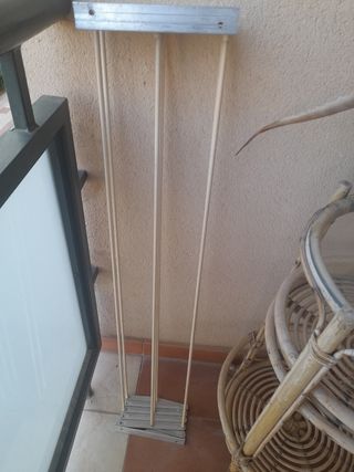 Tendedero de pared plegable