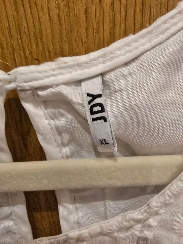 Camiseta JDY encaje blanco