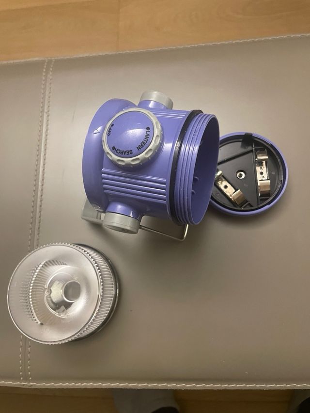 Lanterna torcia campeggio a batterie (no incluse)