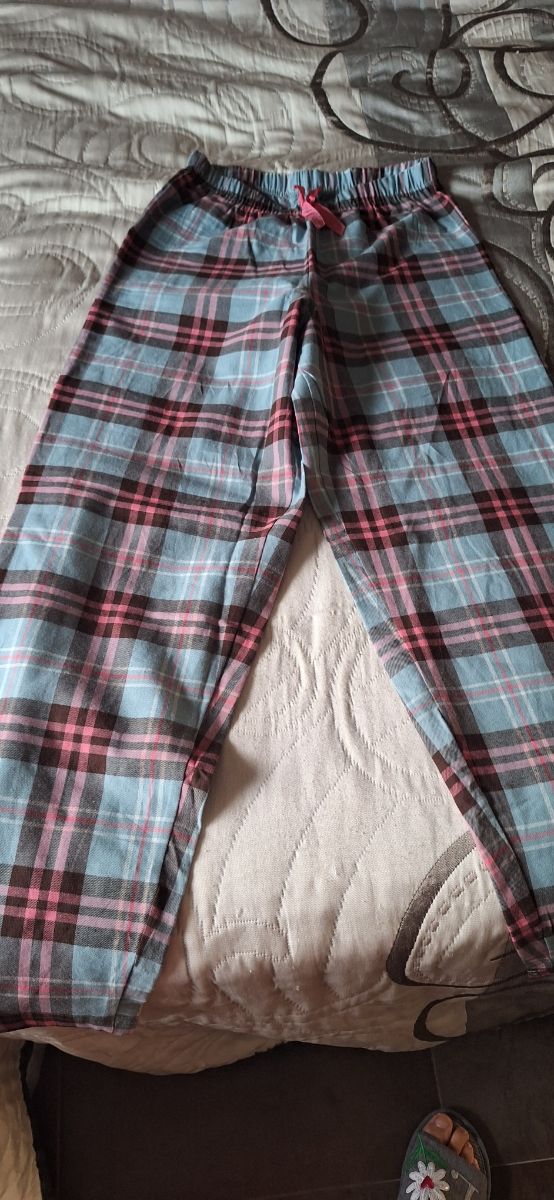 Pijama Marie Claire Mujer Azul y Rosa