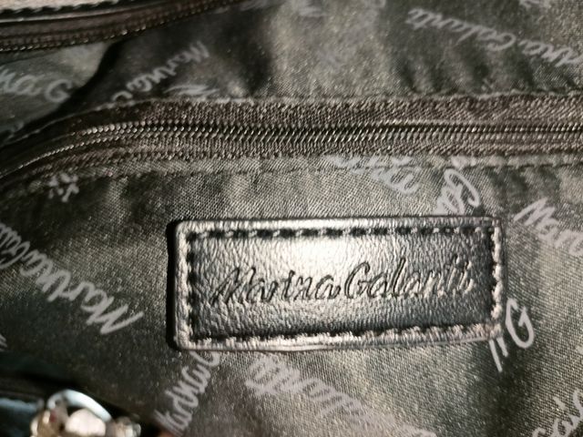 Borsa Marina Galanti Ecopelle Nera