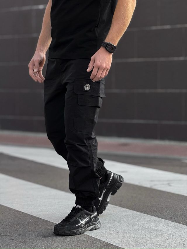 “NUEVO” Pantalones negros de Stone Island talla M