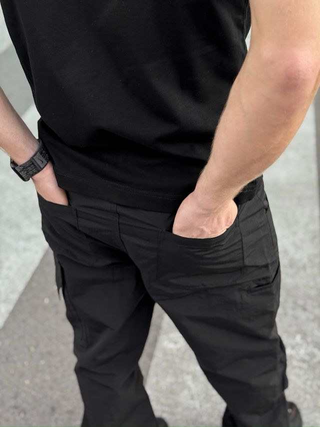 “NUEVO” Pantalones negros de Stone Island talla M
