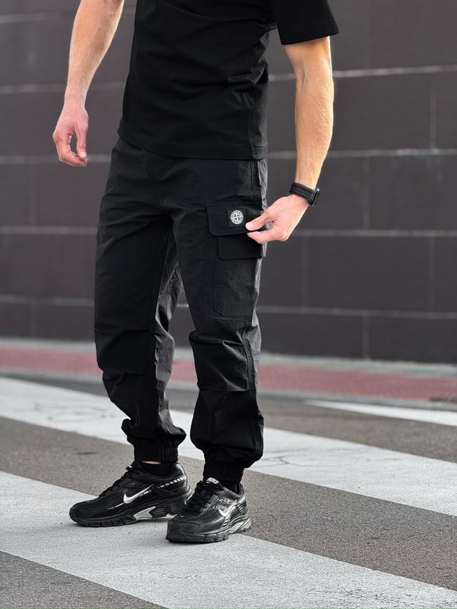 “NUEVO” Pantalones negros de Stone Island talla M