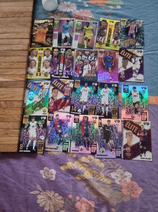 Cartas fútbol especiales Megacrack