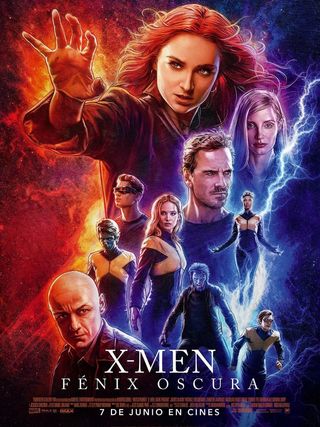 Póster X-Men Fénix Oscura
