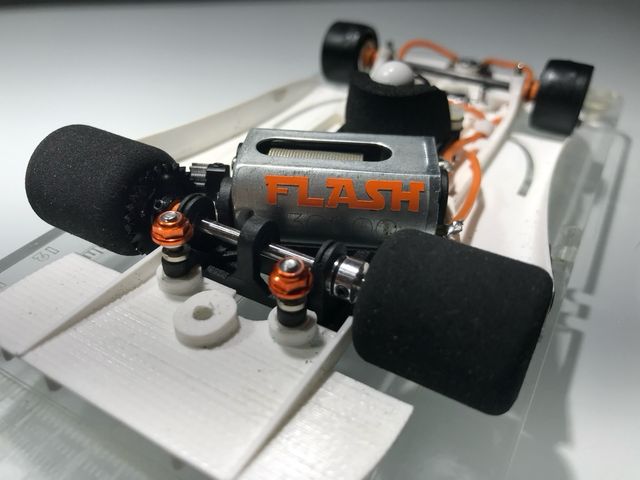 Audi R8C Slot.it/Scalextric preparado