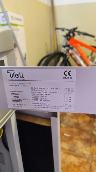 Caldaia a gasolio Tifell