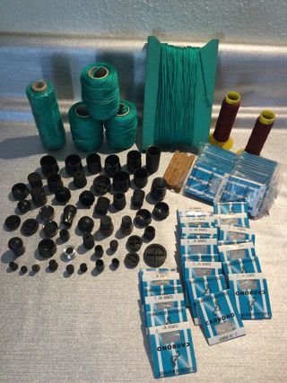 Lote accesorios pesca 