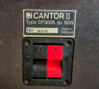 ALTAVOCES KEF CANTOR II. pioneer technics marantz