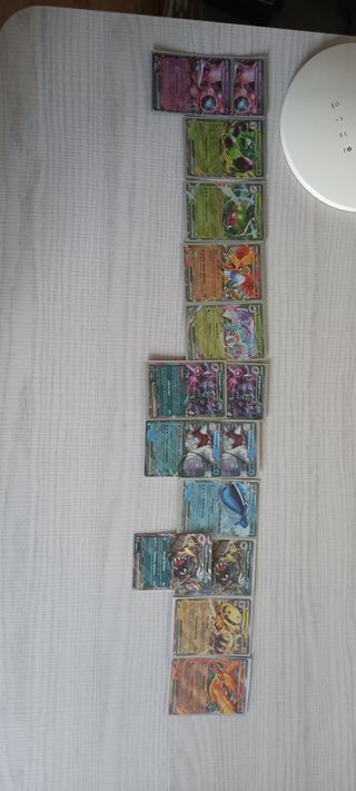 Cartas Pokémon EX Rivales Predestinados