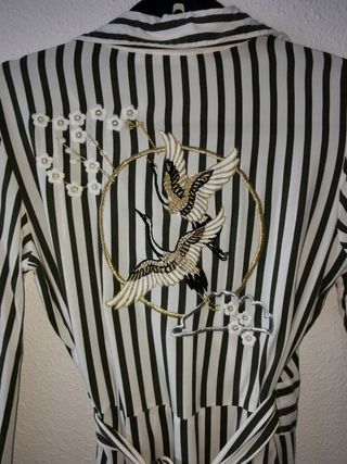 Vestido/Kimono bordado