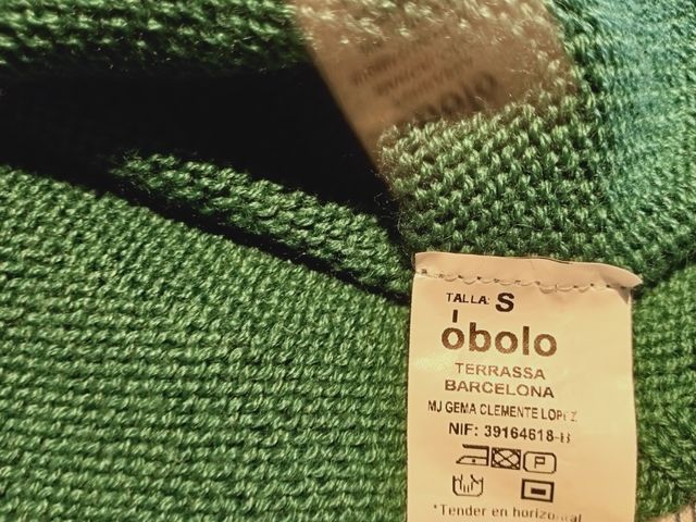 JERSEY ÓBOLO, TALLA S.