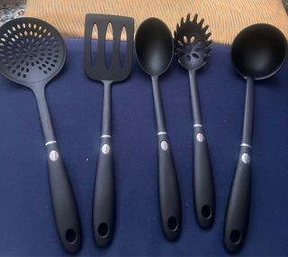 Set Mestoli Cucina Black Queen