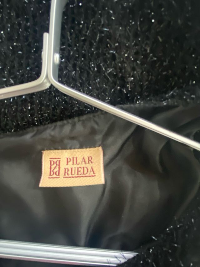 Vestido Negro Pilar Rueda