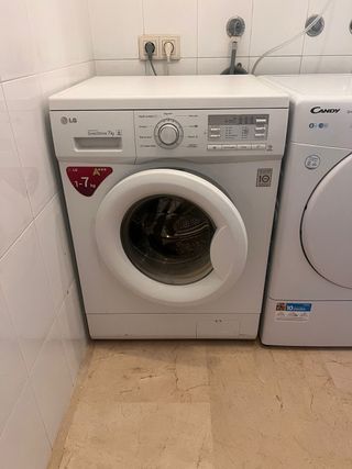 Lavadora LG 7kg Direct Drive