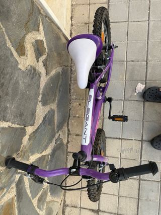 Bicicleta infantil 16 morada