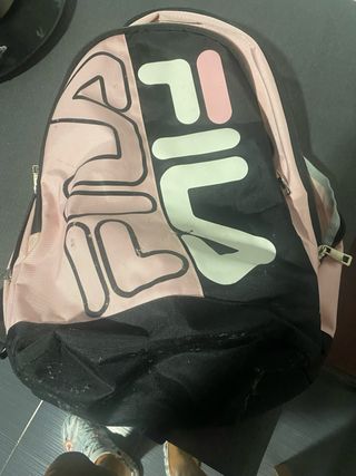 Mochila Fila Rosa y Negra