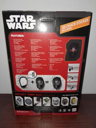 Lámpara Kylo Ren Star Wars 3D