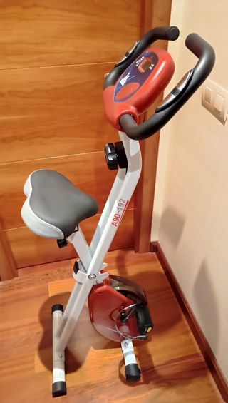 Bicicleta estática plegable