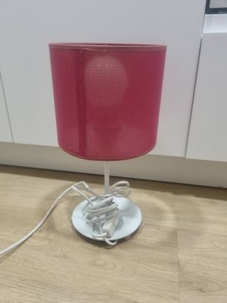 Lámpara infantil rosa