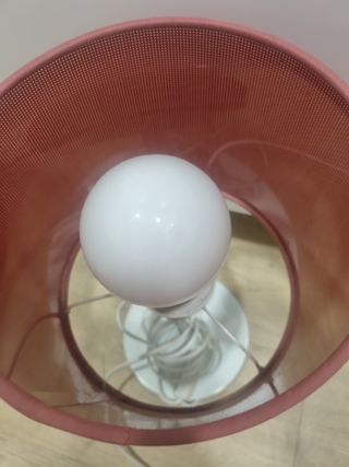 Lámpara infantil rosa