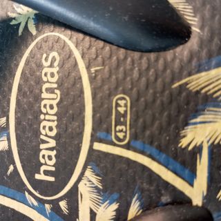 Chanclas Havaianas Talla 43 Palmeras,nunca usada .