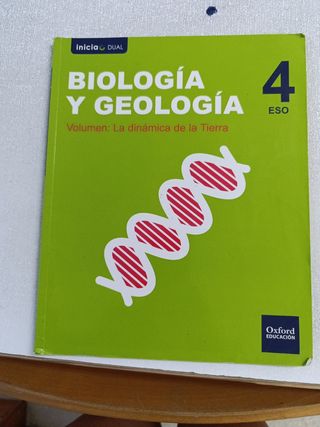 Inicia Biología y Geología 4.º ESO. Libro del a...