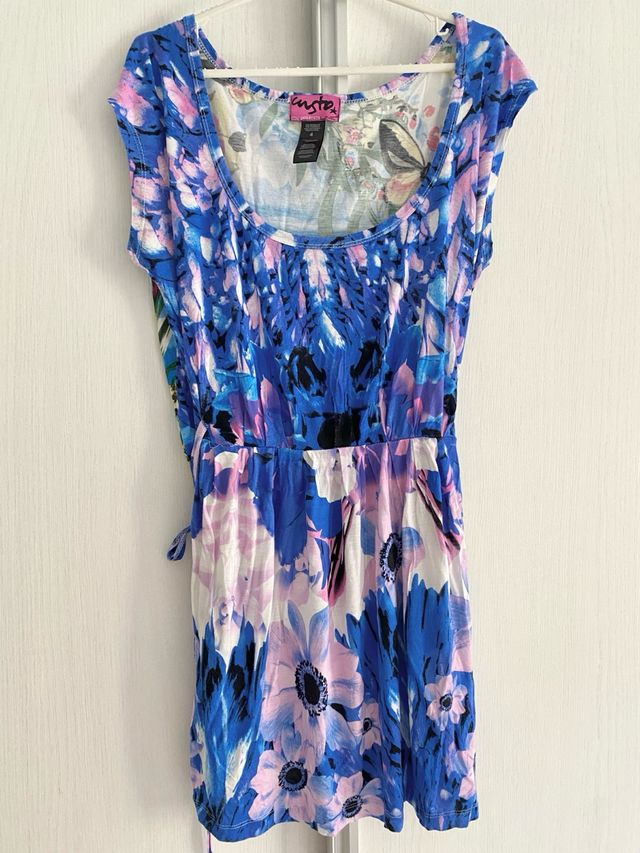 Vestido Custo Barcelona Talla 4 Floral
