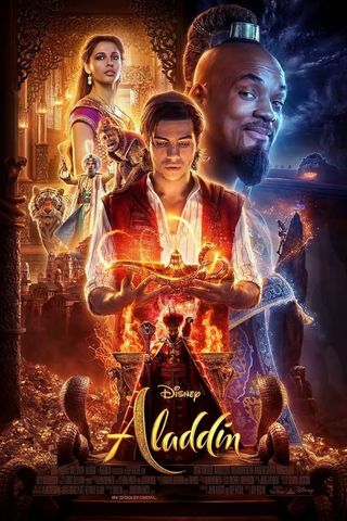 Póster Película Aladdin Disney