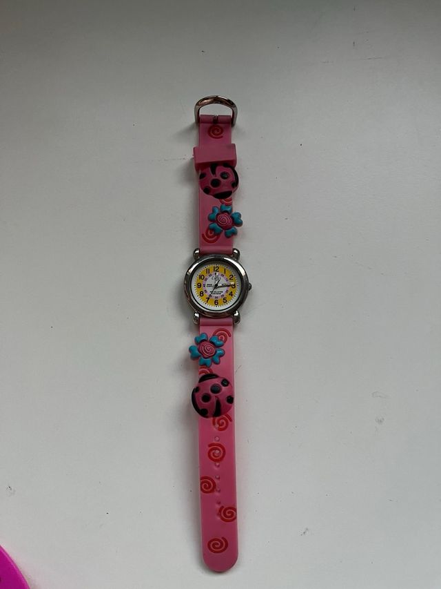 Relojes rosa niña