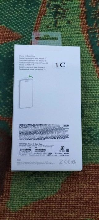 Funda iPhone 13 Transparente MagSafe Original