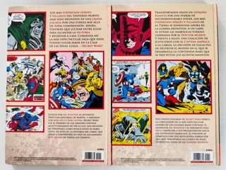 SECRET WARS MARVEL HÉROES COMPLETA 2 TOMOS