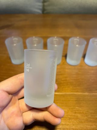 6 Vasos de chupito Jägermeister