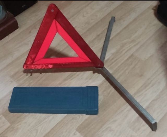 Triángulos de seguridad para coche