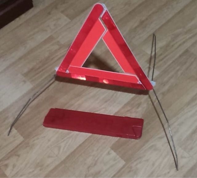 Triángulos de seguridad para coche