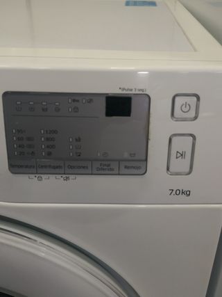 Lavadora Samsung 7Kg Carga Frontal