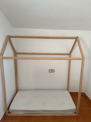 Cama Montessori (colchon nuevo incluido)