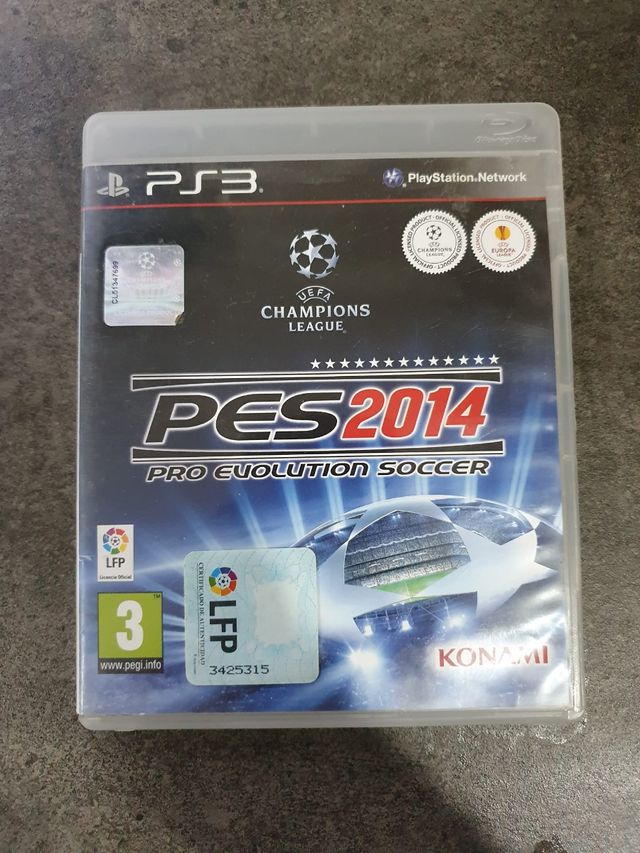 PES 2014 PS3 Pro Evolution Soccer