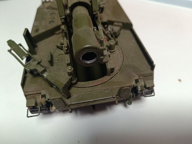 Maqueta de plástico militar