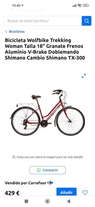 Bicicleta de paseo