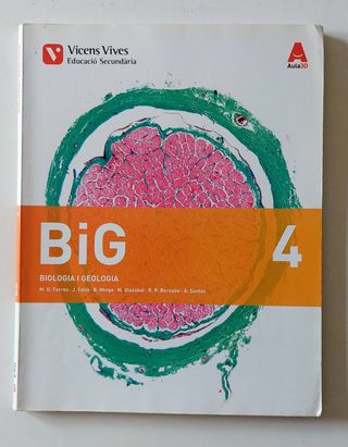 BiG BIOLOGIA I GEOLOGIA
4 Educació Secundaria