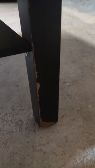 Mesa baja Ikea Lack negra
