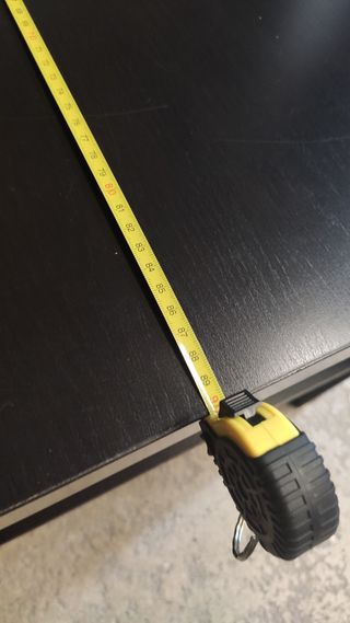 Mesa baja Ikea Lack negra