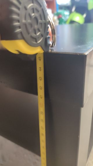 Mesa baja Ikea Lack negra